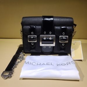 Michael Kors Hayden MM Pocket MSGR Leather